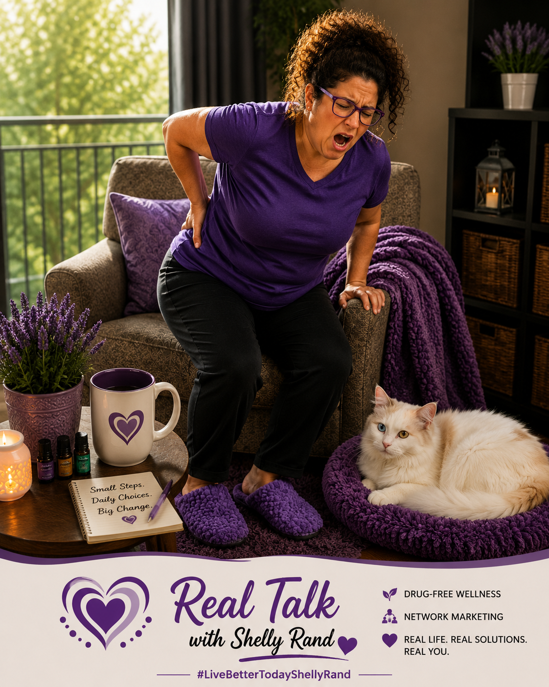 When Your Body Says No But Life Says Go | Living with Chronic Pain | Real Talk with Shelly Rand