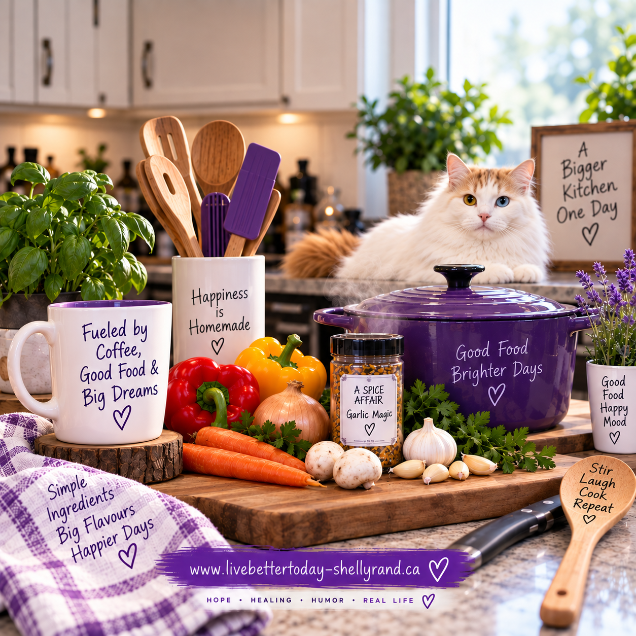 Cooking With Love, A Little Chaos & A Whole Lot of Shelly